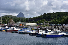 Suilven Seen from the Harbour