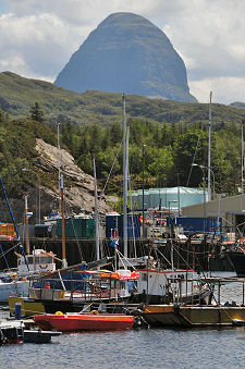 Suilven Seen from the Harbour