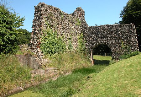 Canal and Front Wall of Inner Ward