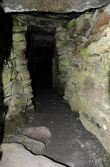 Interior of Main Passage, Long Cairn