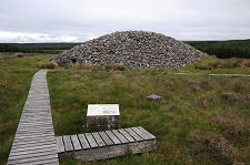Path Approaching Round Cairn