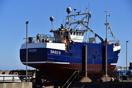 Fishing Boat Under Repair