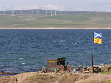Distant View of Wind Farms