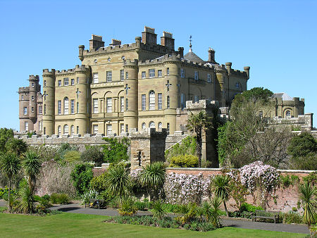 Culzean Castle Seen Over Its Garden