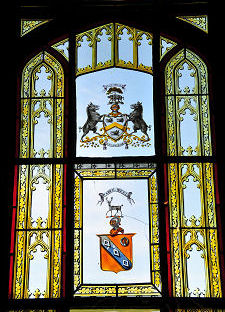 Painted Glass in Armoury