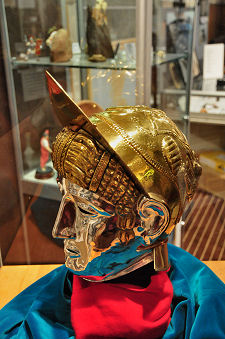 Decorated Bronze Helmet