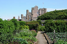 Castle Seen from the Walled Garden
