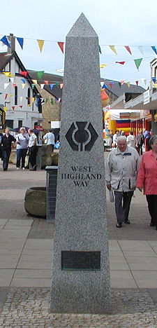 Start of the West Highland Way