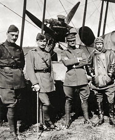 Four of the Pilots Who Flew North