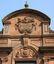 Crest on the Old Dalzell Offices