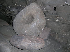 Quern in the Entrance Passage