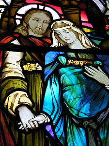 Stained Glass Window: Detail