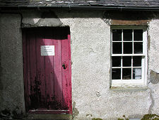 Door to Vestry at Rear of Church