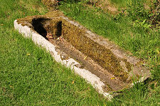 Adult Stone Coffin