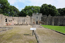 Outer Bailey and Site of Great Hall