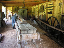 Inside the Sawmill
