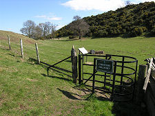 Entrance to the Hill Fort