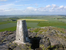 Looking West from the  Trig Point