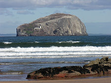 Waves and Bass Rock