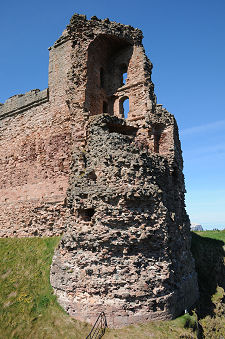 The East Tower and Curtain Wall