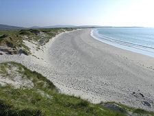 Traigh Hornais in the North of the Island
