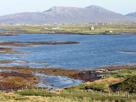 View of Lochmaddy and the Wider Area from the North-West