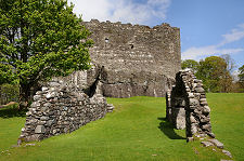Dunstaffnage from the South-West