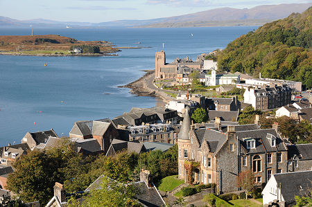 North Side of Oban from McCaig's Tower