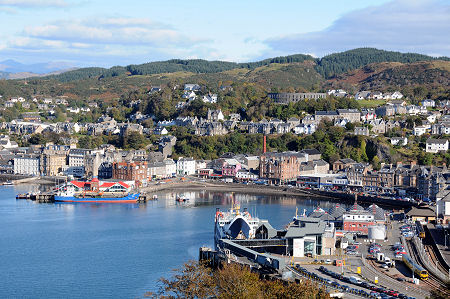 Oban Seen from Pulpit Hill