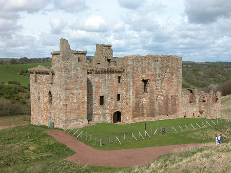 Crichton Castle from the South-East
