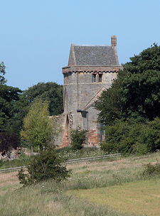 The Church from Crichton Castle