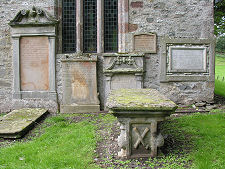 Gravestones to the East of the Church
