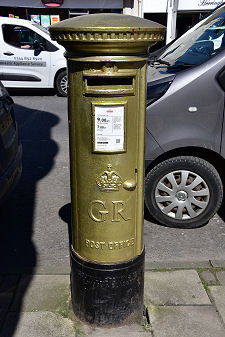 Scott Brash's Gold Postbox
