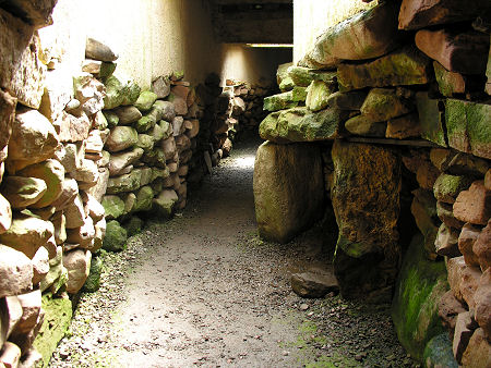 Inside the Main Passage of the Earth House
