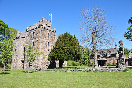 Elcho Castle from the South-West