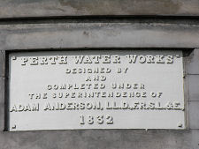 Perth Water Works Plaque