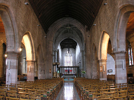Inside the Nave, Looking East Towards the Crossing and Choir