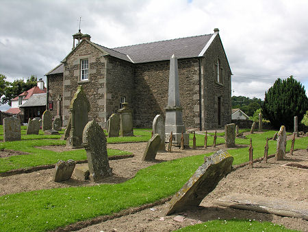 St Madoes Churchyard, with the Church in the Background