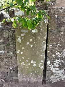 Old Stone Against Wall