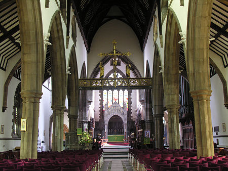 Inside the Nave, Looking East Towards the Choir