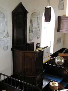 The Pulpit from the Gallery