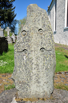 Front Face of the Pictish Stone