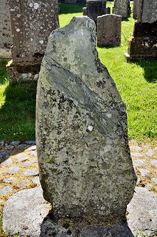 Rear Face of the Pictish Stone