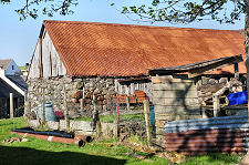 Barn at West End of Village