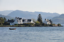 Classic View of Plockton at High Tide