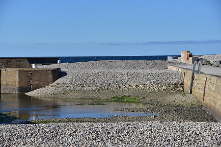 Harbour Mouth Blocked by Shingle, April 2026