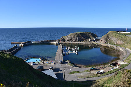 The Harbour Seen from the Village