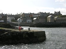 Portsoy from the New Harbour