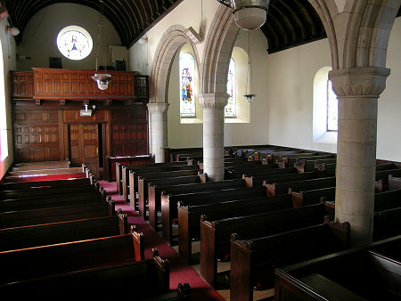 Interior of the Church, Looking West