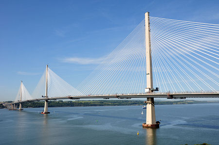 The Nearly Completed Queensferry Crossing in July 2017